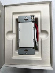 New Eve App-Connected Apple HomeKit “iPhone Controlled” Light Switch White