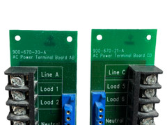 Vantage AC Power Terminal Board, AB & CD Boards – PreOwned
