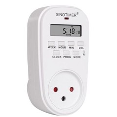 Digital Wall Power Socket Time Control 7 Day Weekly Programmable 230V 220V AC