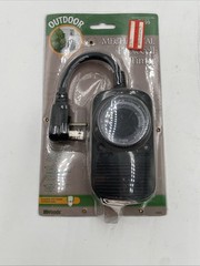 Plugs Outdoor Mechanical Timer Outlets All Weather