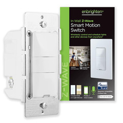 Z-Wave Smart Motion Sensor Light with Vacancy/Occupancy Features