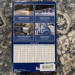 TORK DTU40 Indoor/Outdoor, 7-Day 40-Amp Universal Multi-Volt Time Switch