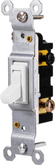 GE Grounding Toggle Switch, Single Pole, in Wall On/Off Fan & Light Switch Repla