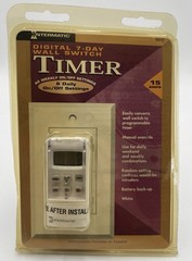 Intermatic SS7C Y2K Digital 7 Day Wall Switch Timer 6 Daily Settings New Sealed