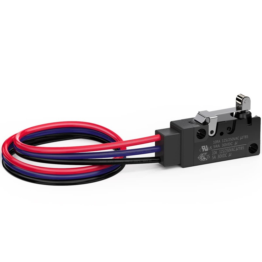 Short Hinge Roller Lever Waterproof Momentary Micro Limit Switch 1NO 1NC SPDT