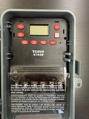 Nsi Tork E103b Electronic Timer, 24 Hr, Dpst