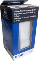 Eaton RF9617 Z-Wave Plus Wireless Accessory Switch 120V White – New