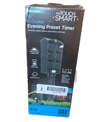 myTOUCH SMART 6-Outlet Evening Preset Timer Outdoor Digital (41295) [B8]