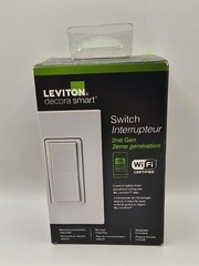 New Leviton Decora Smart Switch 2nd gen – R02- D215S-1RW – BRAND NEW