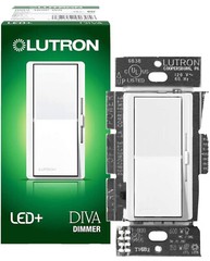 Lutron DVCL-153P-WH Dimmer Wall Light Switch – White