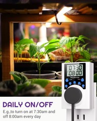 Multifunctional Plug-in Timer for Appliances
