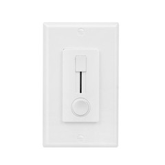 1 PCS 1224V DC Dimmer Switch LED Strip Lights Vertical Slider Wall Mount White