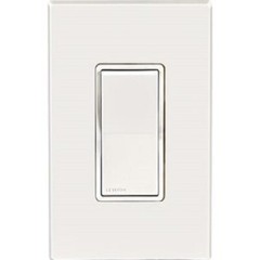 (1)-Leviton Decora Residential 15A Rocker Weather-Resistant Single Pole Switch
