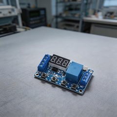 DC 6V-30V For Time Relay Module 4 pcs with Reverse Polarity Protection