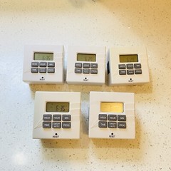 7 Day Digital LCD Electric ProgrammableOutlet Plug In Clock Timer Switch