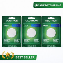 Lutron DALIA White Round SoftGlow Replacement Dimmer Knob Kit (3 Pk)
