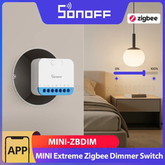 MINI-ZBDIM Extreme Zigbee Smart Dimmer Switch Wide Lighting Compatibility Real-T