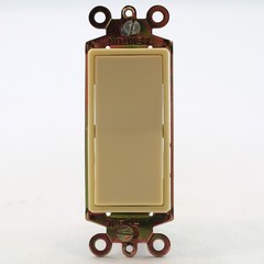 Leviton 5623-I 3-Way Non-Grounding Rocker Switch 20A Commercial Grade