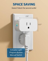 Remote Control Outlet Wireless Wall Mounted Light Switch, Electrical Plug in …