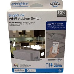 Enbrighten Cabinet Lighting Master Switch Wi-Fi Add-On Switch {DD}