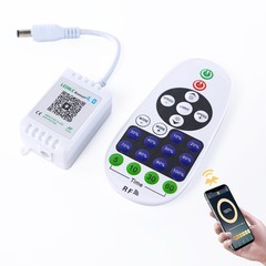 Remote Controller for Single Color LED Strip Lights, 23-Key Bluetooth Remote …