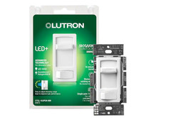 Lutron Skylark Contour Slide Dimmer LED+ Incandes Halogen White CTCL-153PDH-WH