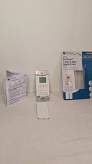 Utilitech SunSmart 7-Day In-Wall Digital Timer 120V/277V No Neutral Wire