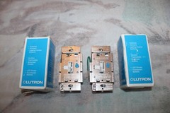 NOS (2) Lutron TGCL-153P-WH-3 Toggler 150W Single-Pole/3 Way LED Dimmer Switch