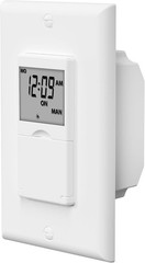 7 Day Programmable in-Wall Timer Switch for Lights, Digital Light Switch Time…