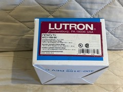 LUTRON NTLV-1000 NOVA T MAGNETIC LOW VOLTAGE SLIDE DIMMER, 120V, 800W, BEIGE