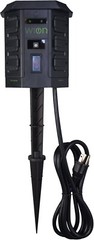 WiOn 50056 Indoor / Outdoor Wi-Fi Combo Plug-In Yard Stake 3 Outlets