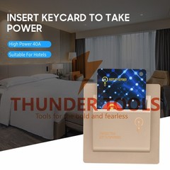 Thunder Tools Hotel High-power 40A Power Off Energy Saving Saver