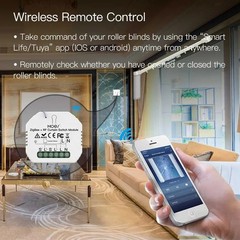 WiFi Mini Smart Curtain Module: Roller Blinds/Shutter Motor, Tuya Smart Life App