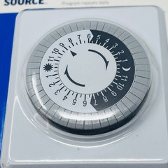 Project Source Indoor 24 Hour Manual Timer 0224879 Outlet Lighting Decoration