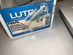 Lutron N-600-WH Incandescent Nova T Dimmer
