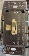 Lutron Ariadni AY-103P-AL 3 Way Preset Dimmer almond