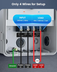 Wifi Pool Timer, 40 AMP 240V 3HP, Heavy Duty Outdoor Indoor Smart Timer for Pool
