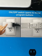 2x-my Touch Smart SimpleSetPlug-In Timer Schedule indoor lights Or Other Devices