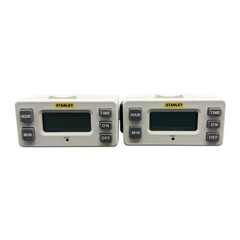 Stanley TM213 Digital Timer Switch Plug In 120V Indoor Outlet Timer Lot of 2