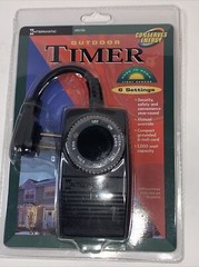 Intermatic Outdoor Timer / Six(6) Settings – Conserves Energy Dusk To Dawn