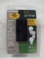 LUTRON Diva 3-Way Dimmer Switch Black 600 Watt 120V DVCL-153PH-BL New in Package