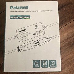 Palawell Dimmer for Indoor/Outdoor String Lights, Waterproof
