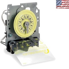 Versatile 24-Hour Dial Timer Mechanism – Manual Override & High Load Control