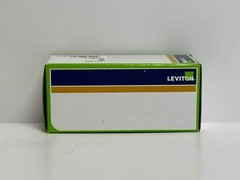 10 PK Leviton (5634-W) 120/277 Volt Comb Switch, 2Sp, Single-Pole, White