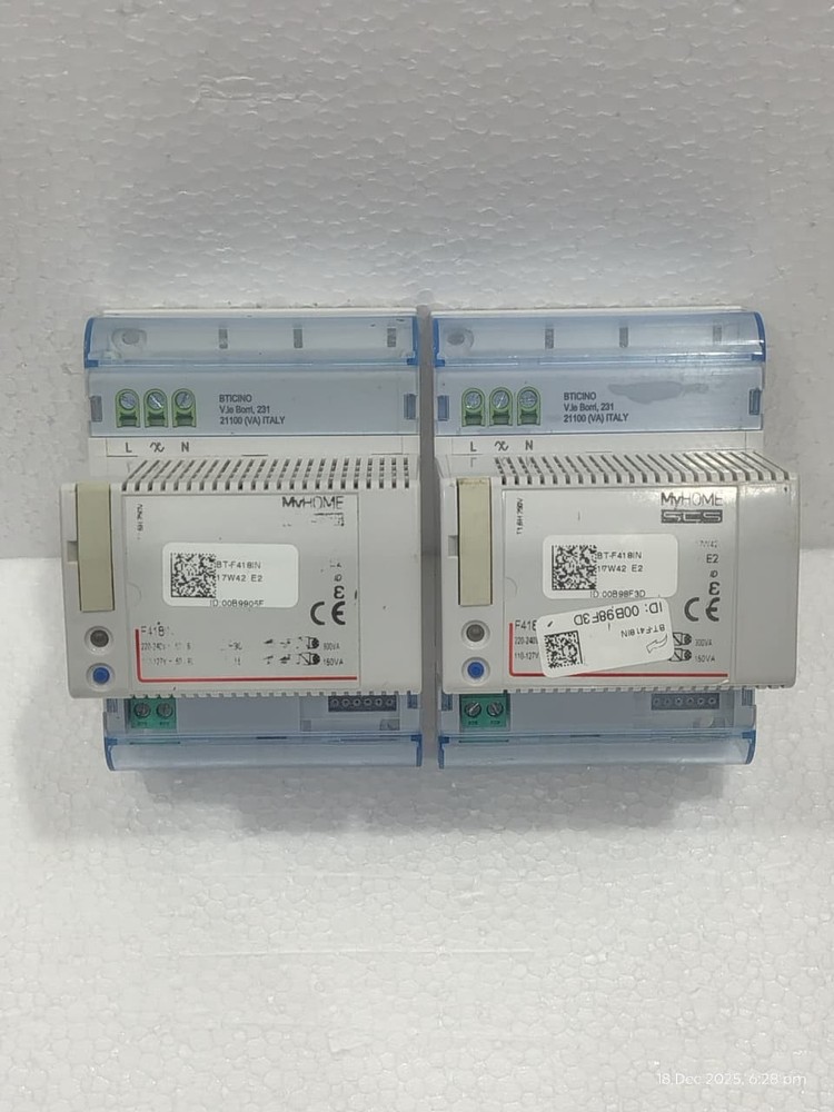 Legrand Bticino F418IN Myhome Scs Dimmer Electronic Transformers BT-F418IN