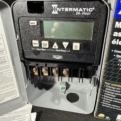 Intermatic Et8015c Electronic Timer Astro 7 Days Spst VG Used Working Condition