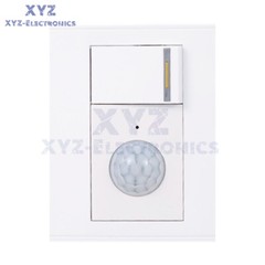 AC110V-240V 50HZ/60HZ Smart Home Motion Sensor Light Switch 7M Sensing Range