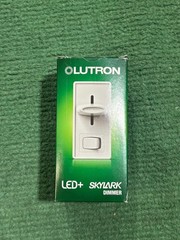 Lutron White LED+ Skylark Dimmer 1-Pole/3-Way 150W SCL-153P-WH