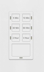 4-Hour No Neutral Wire Countdown Timer Switch, 5-10-30-60 Min, 2-4 Hour