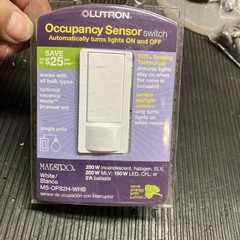 Lutron Motion Maestro Sensor Switch 2A Single-Pole White